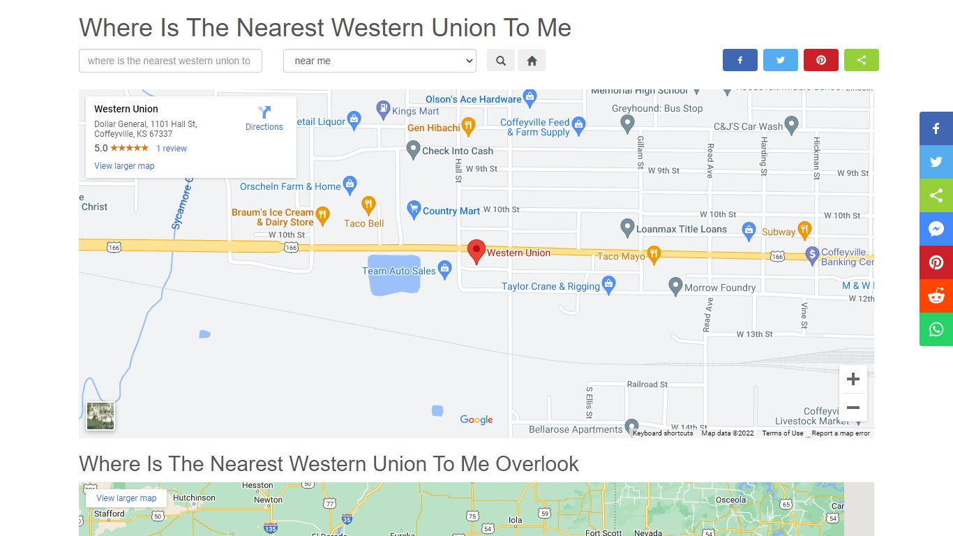 Where Is The Nearest Western Union To Me - near-me.store